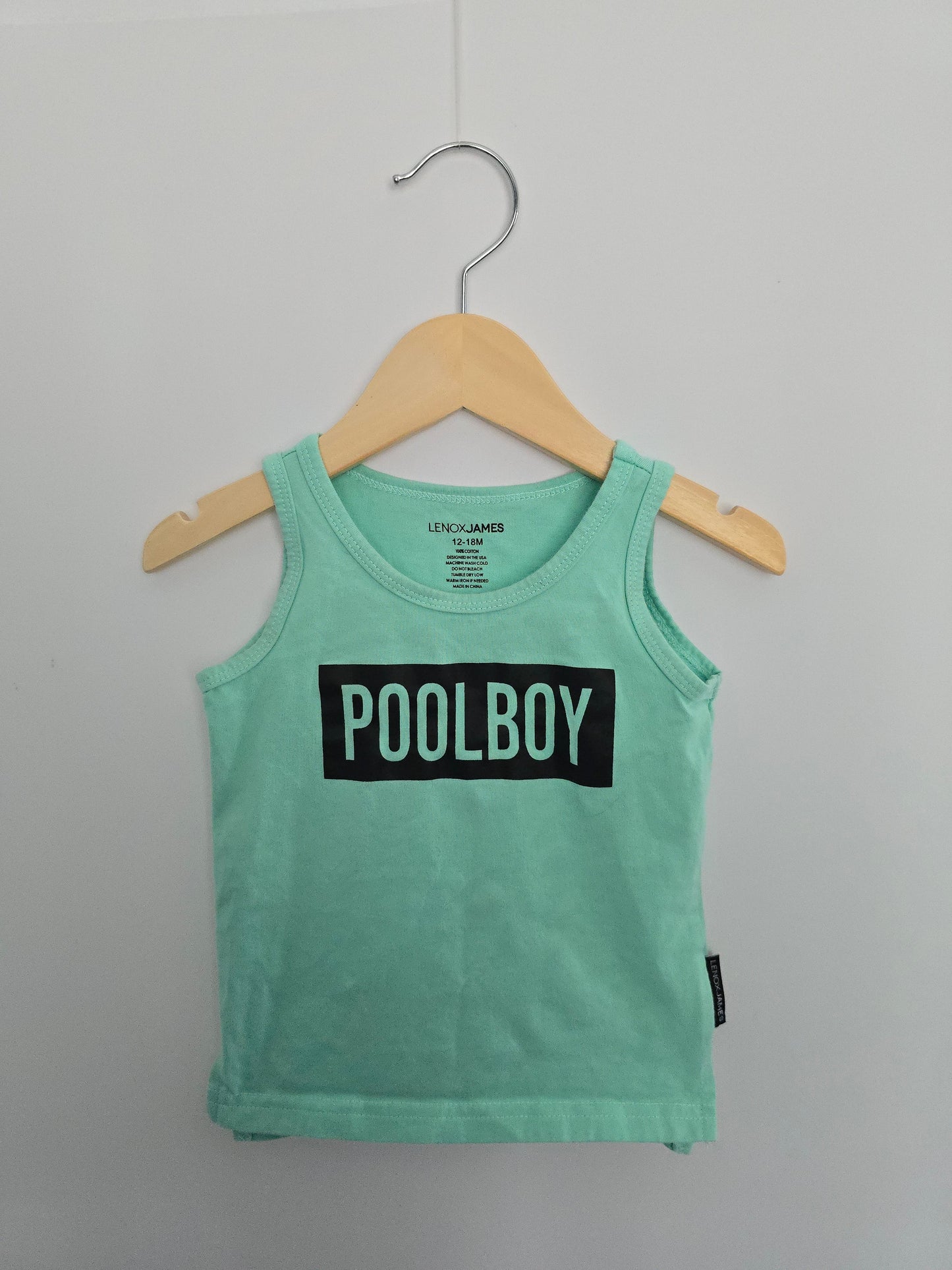 Lenox James Pool Boy Tank • 12-18 months