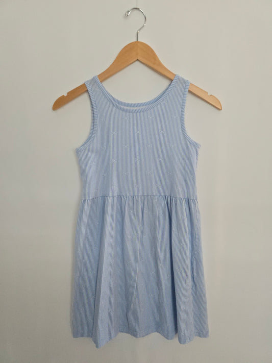 H&M Blue Bows Tank Dress • 8-10 years