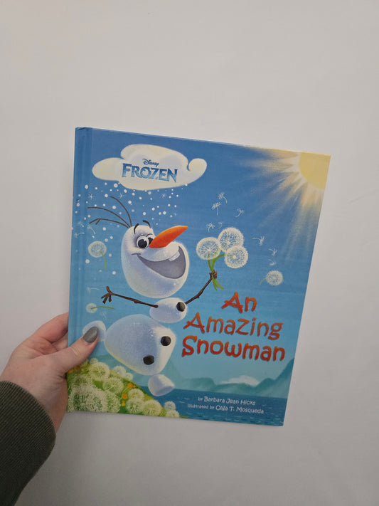 Frozen, An Amazing Snowman • Hardcover Book