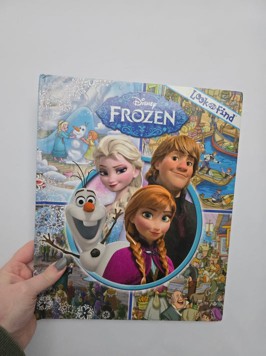 Look & Find Disney Frozen •  Hardcover Book