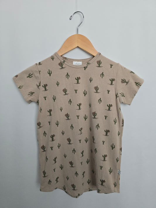 Tiny Button Apparel Cactus Tee • 7-8 years