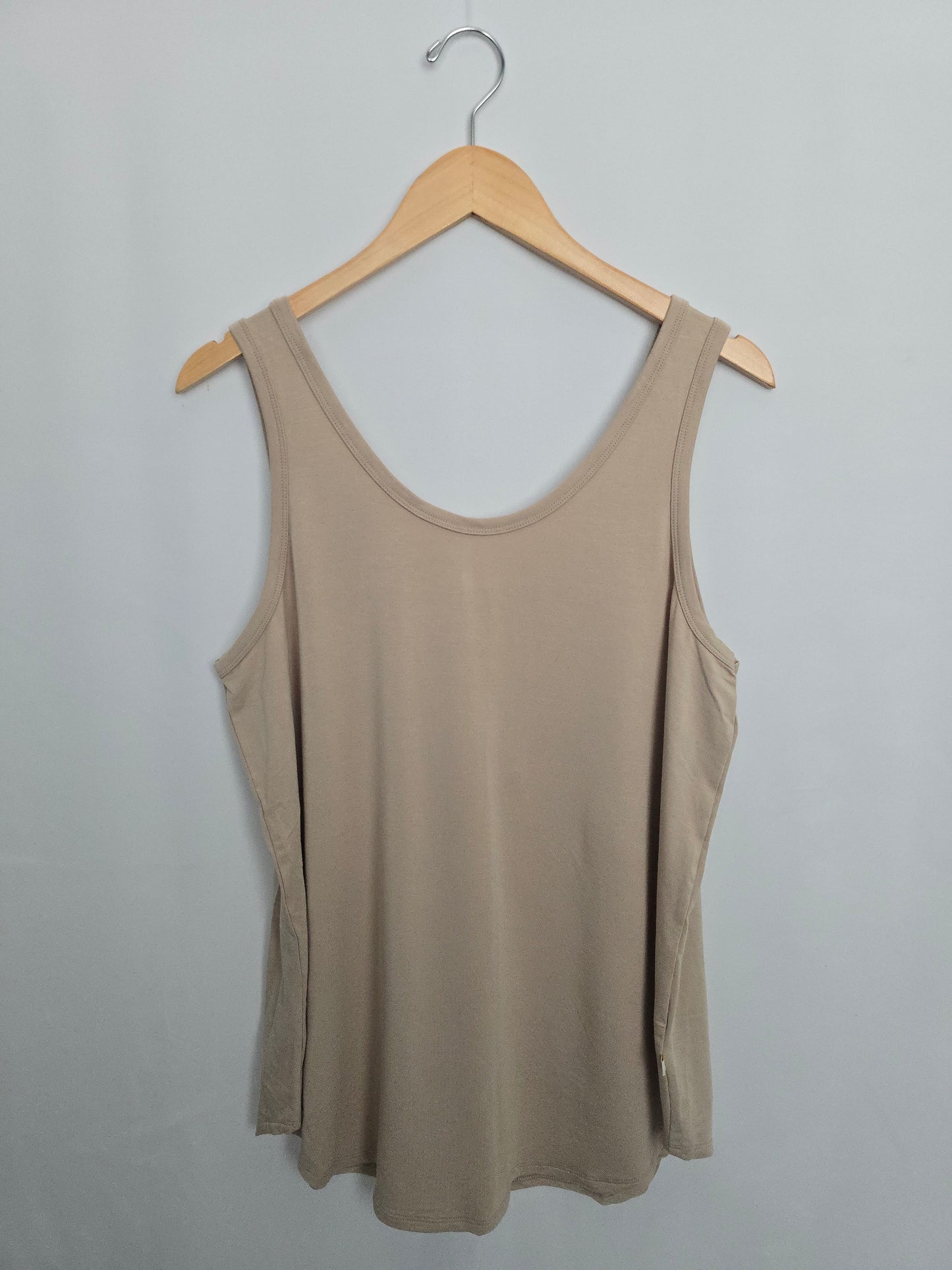 NEW Jax & Lennon Tan Scoop Neck Tank • X-Large