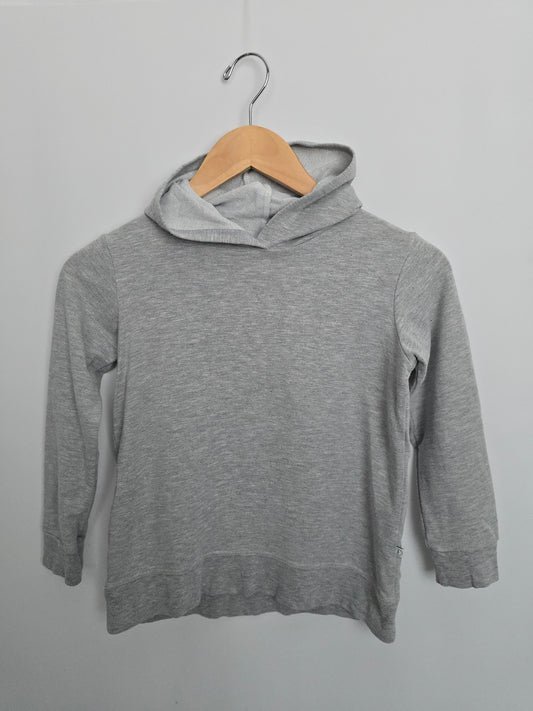 Tiny Button Apparel Grey Hoodie • 6-7 years