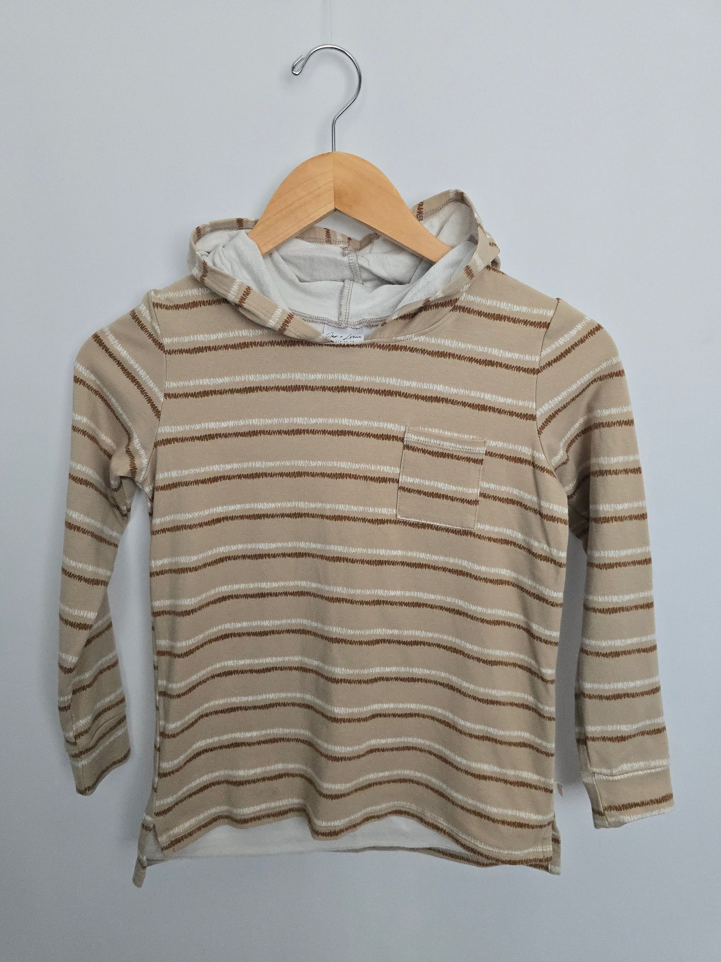 Jax & Lennon Scribbled Lines Terry Hoodie • 6-7 years