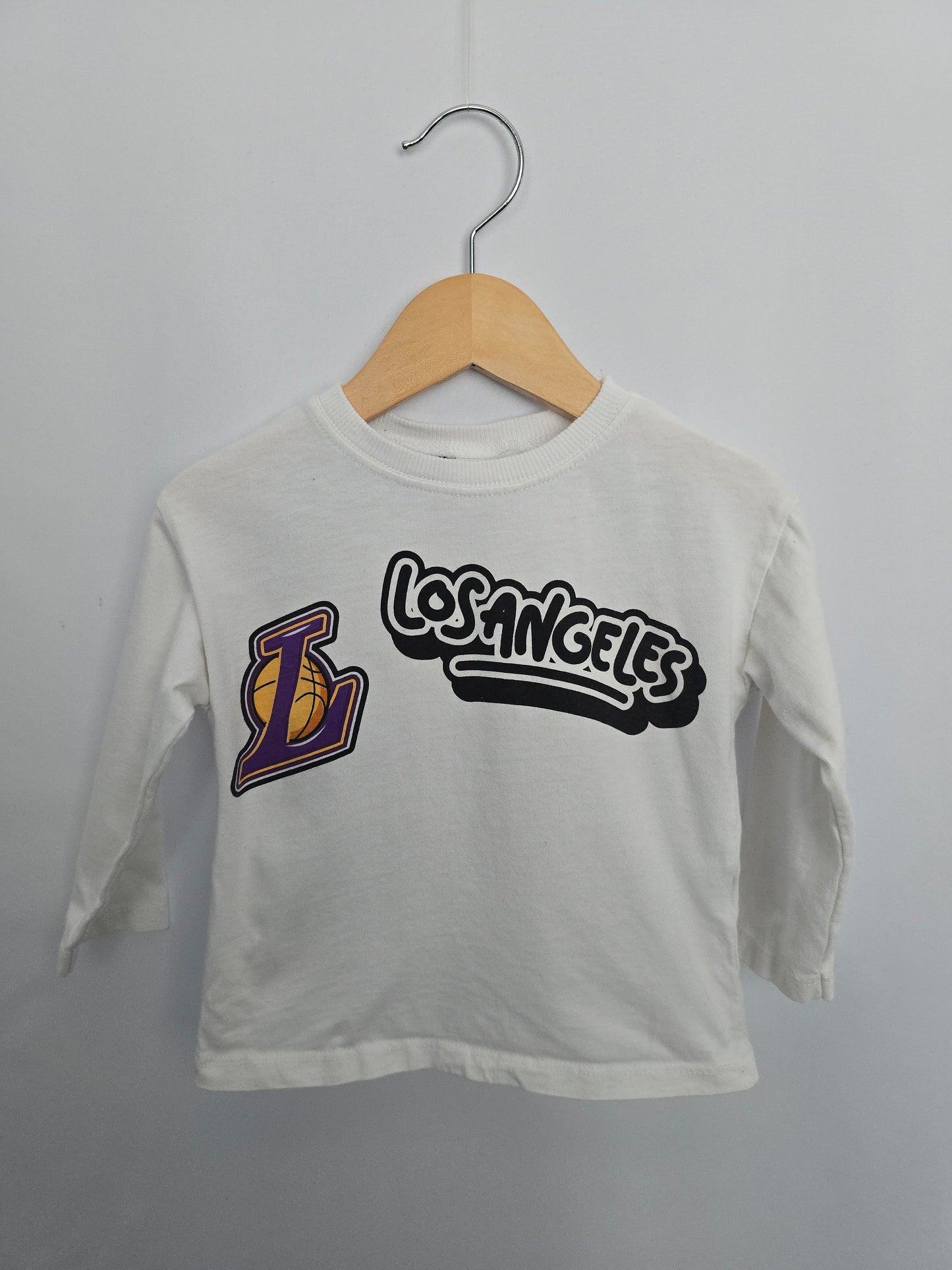 Zara LA Lakers Graphic Long Sleeve • 18 months