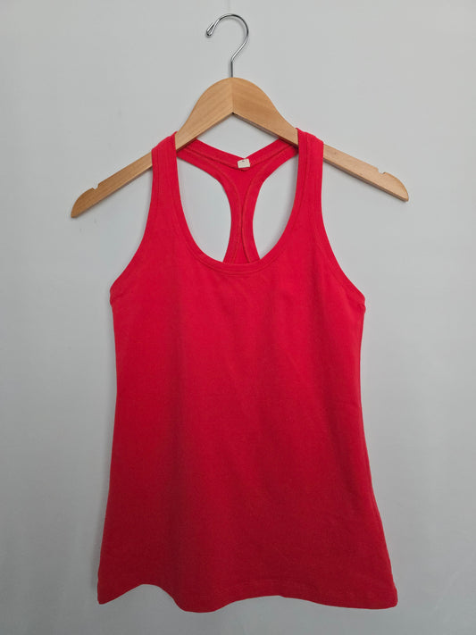 Lululemon Red Racerback Tank • Medium 8