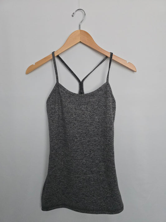 Lululemon Grey Nulu Y Back Tank • Medium 6