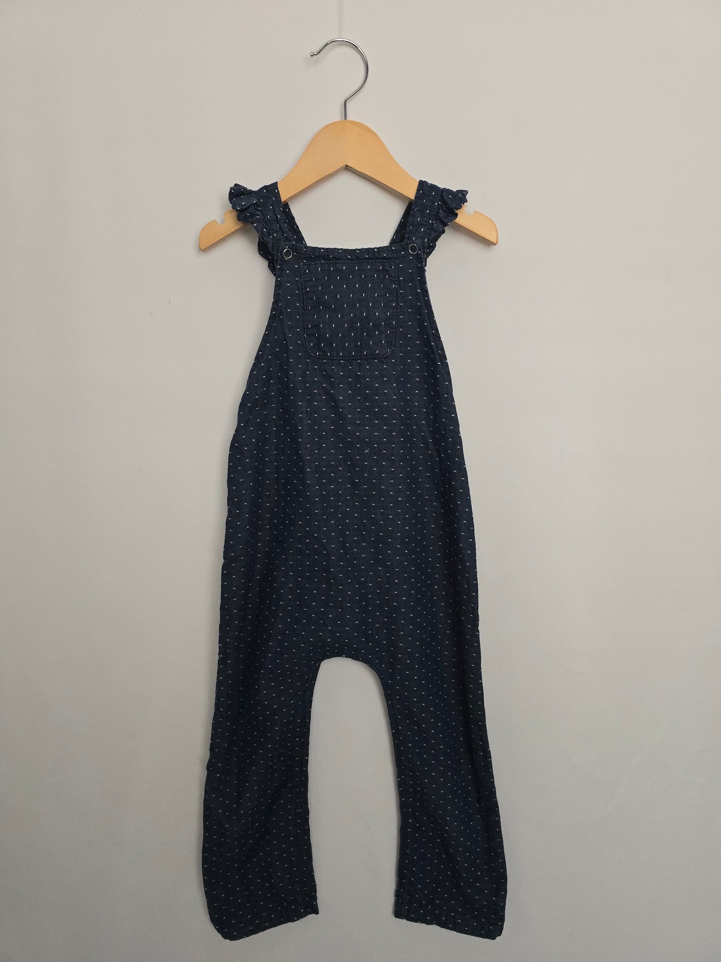 Nest & Nurture Polkadot Ruffle Romper • 4 years