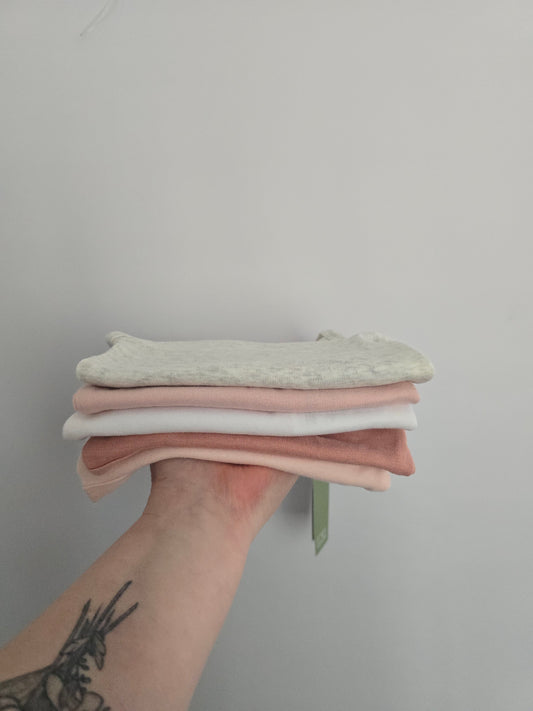 NEW H&M 5 Pack Bodysuits • 1-2 months