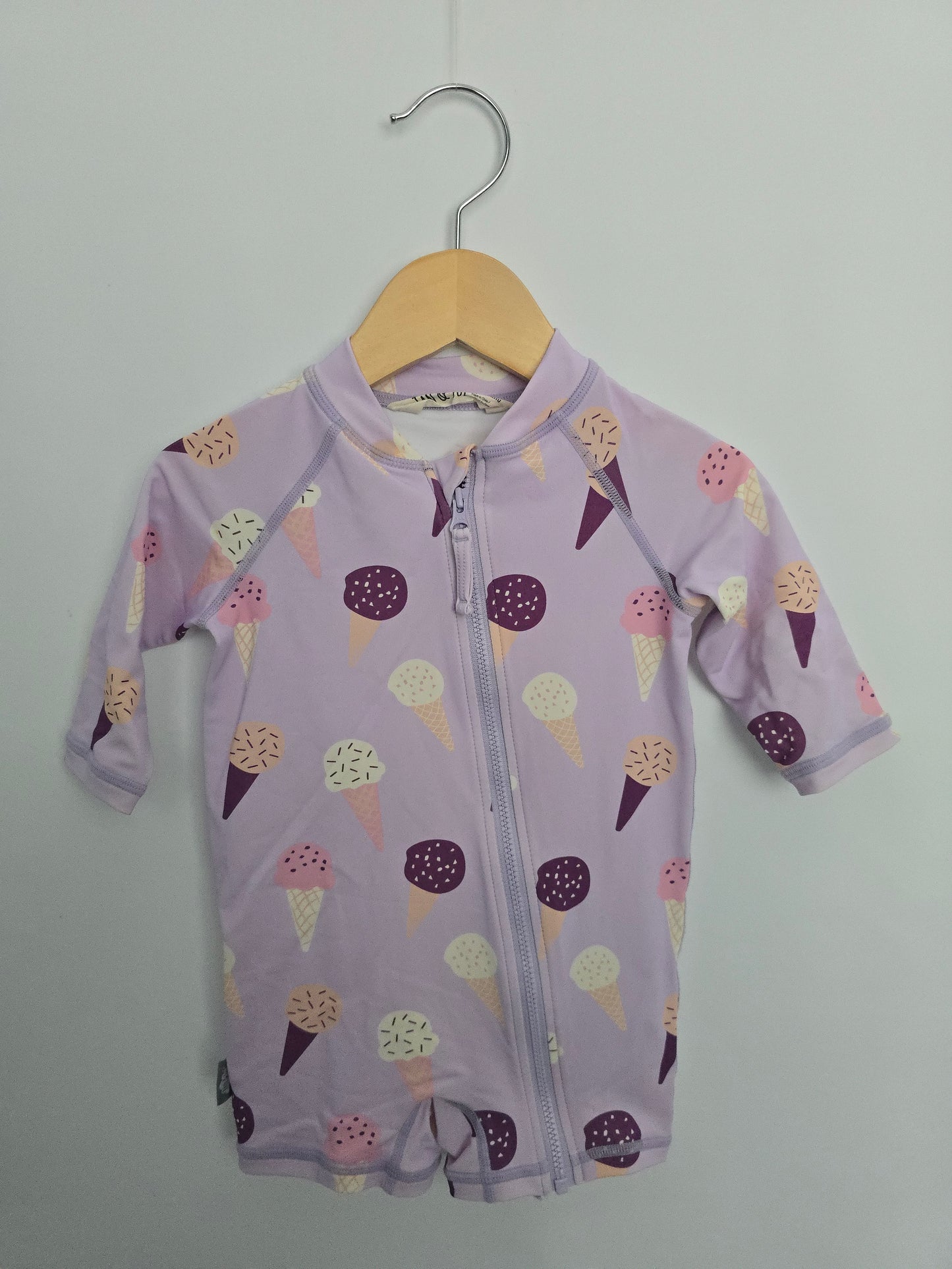 Jan & Jul Ice Cream Sunsuit • 6-12 months