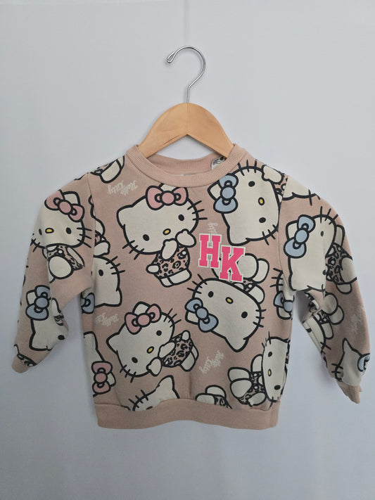 H&M Hello Kitty Crewneck • 4-6 years