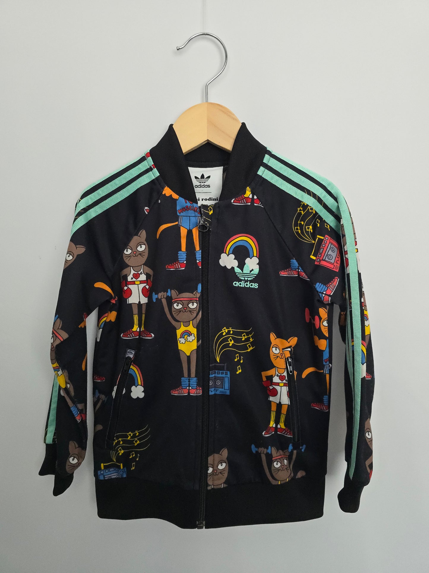 Adidas x Mini Rodini Track Jacket • 4-5 years