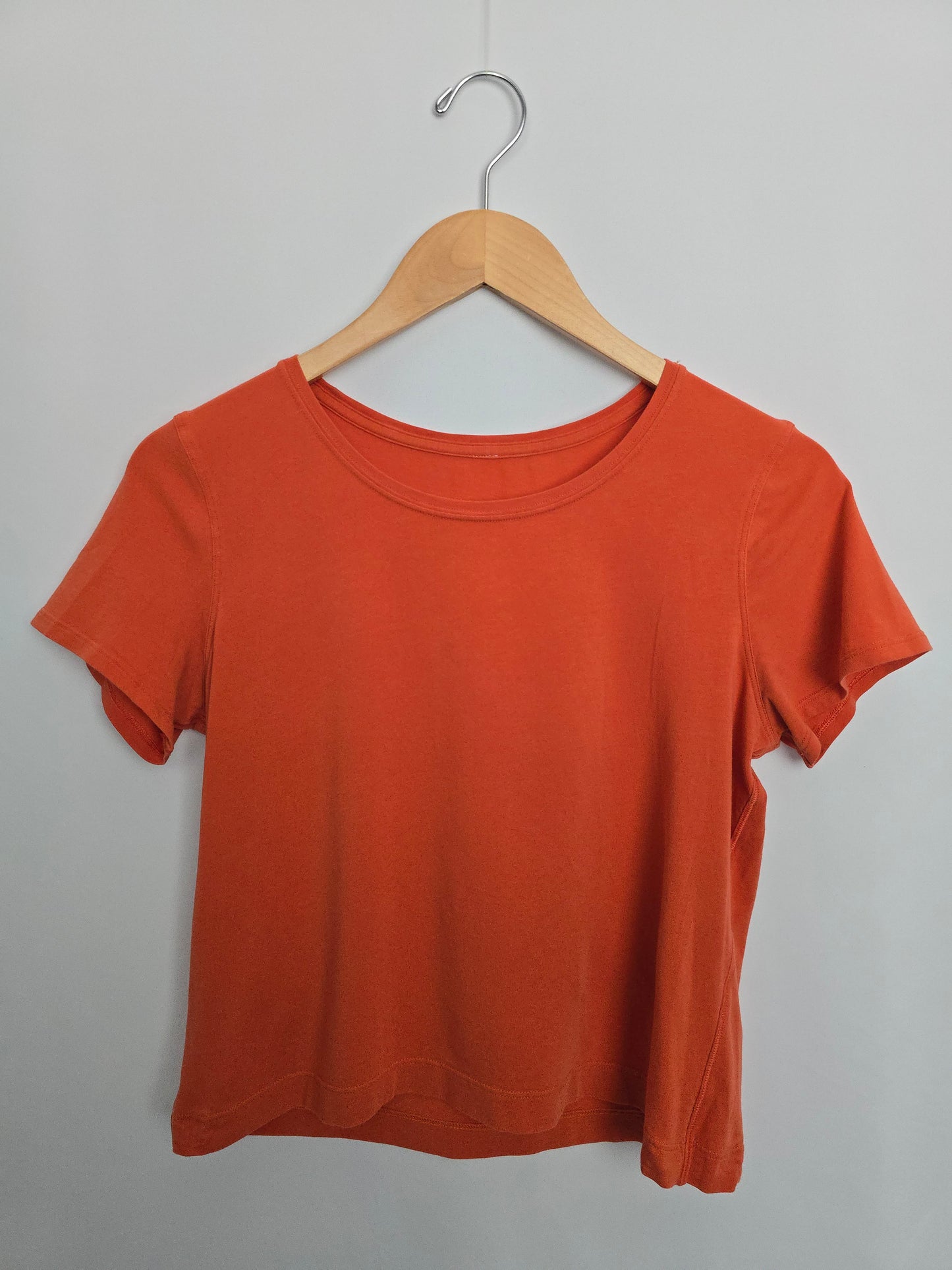 Lululemon Pumpkin Spice Cates Tee • 6 Medium