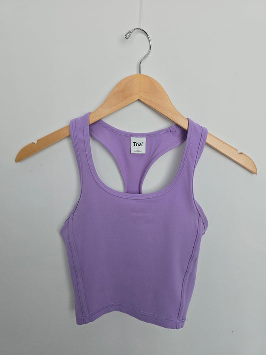 TNA Lavender Sports Bra • XX-Small