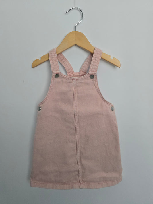 H&M Pink Jumper Dress • 18-24 months