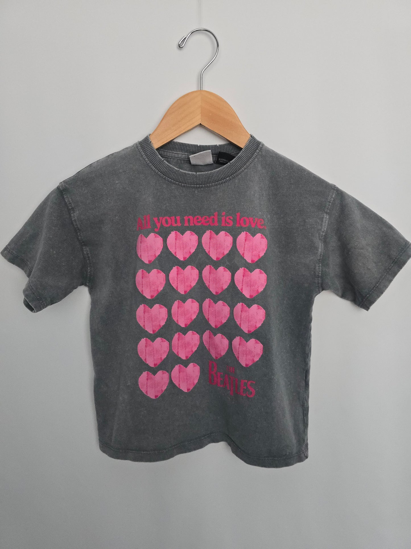 Zara The Beatles Graphic Tee • 6-7 years