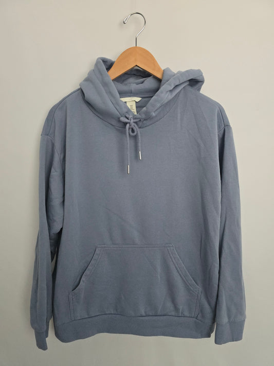 H&M Blue Oversized Hoodie • Medium