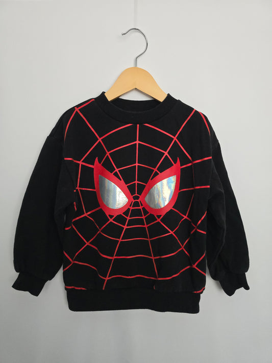 H&M Spiderman Crewneck • 4-6 years