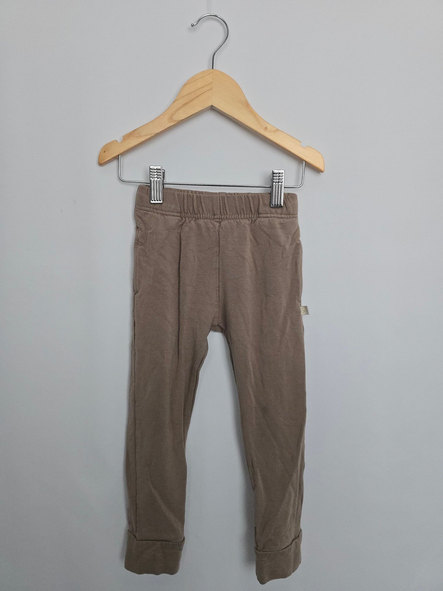 PLAY Jax & Lennon Taupe Terry Joggers • 2-3 years