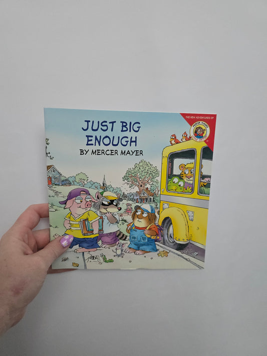 Just Big Enough • Softcover Book