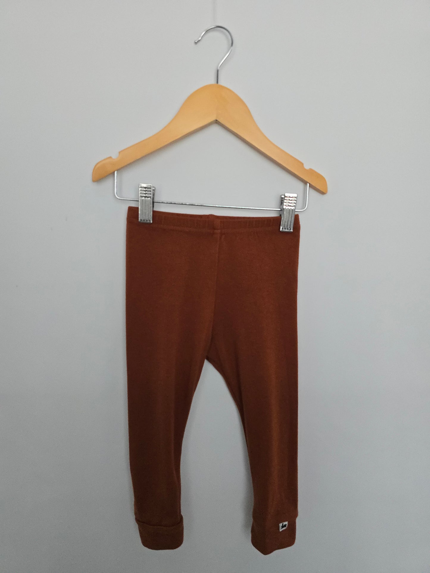 Little & Lively Brick Leggings *stains* • 12-18 months