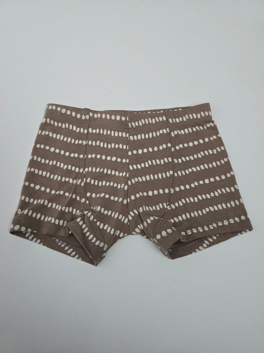 NEW Jax & Lennon Dotted Lines Boxers • 2-3 years (2)