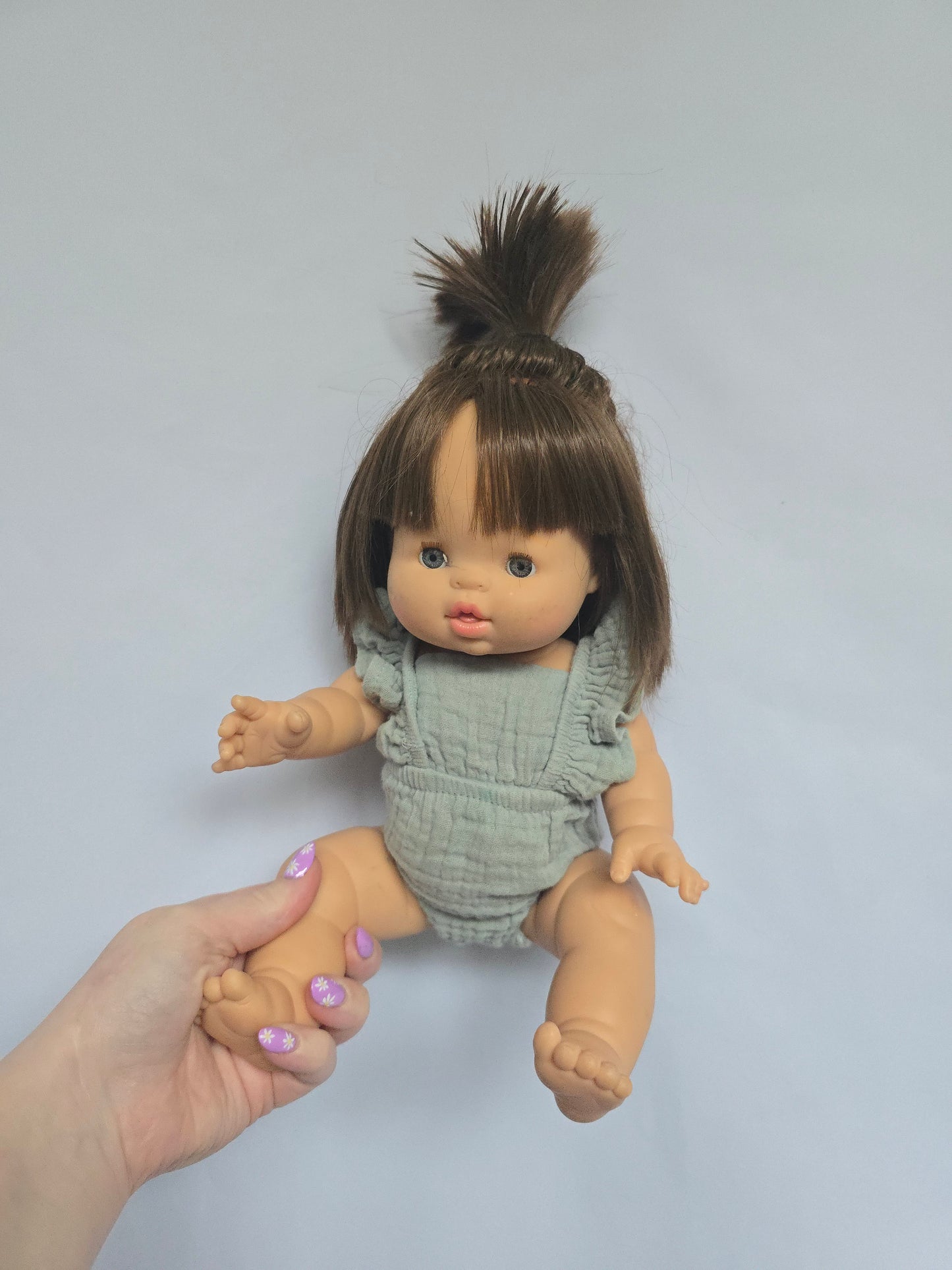 Miniland Anatomically Correct Caucasion Brunette Doll