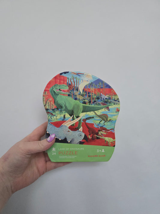 Crocodile Creek Dinosaur 24 piece Puzzle