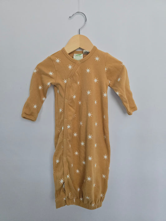 Parade Organics Sunshine Sleep Gown • 0-3 months