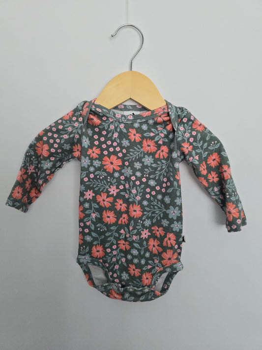 Little & Lively Floral Serenade Bodysuit • 0-6 months