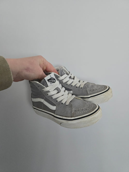 Vans Grey High Top Sneakers • 11C
