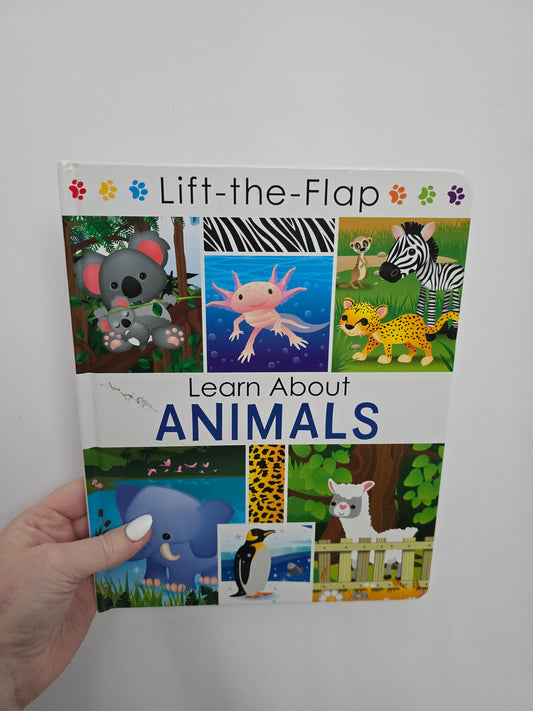 Lift-The-Flap Learn About Animals • Board Book
