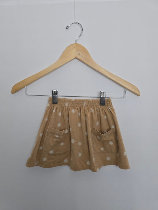 Jax & Lennon Golden Suns Pocket Skirt • 2-3 years