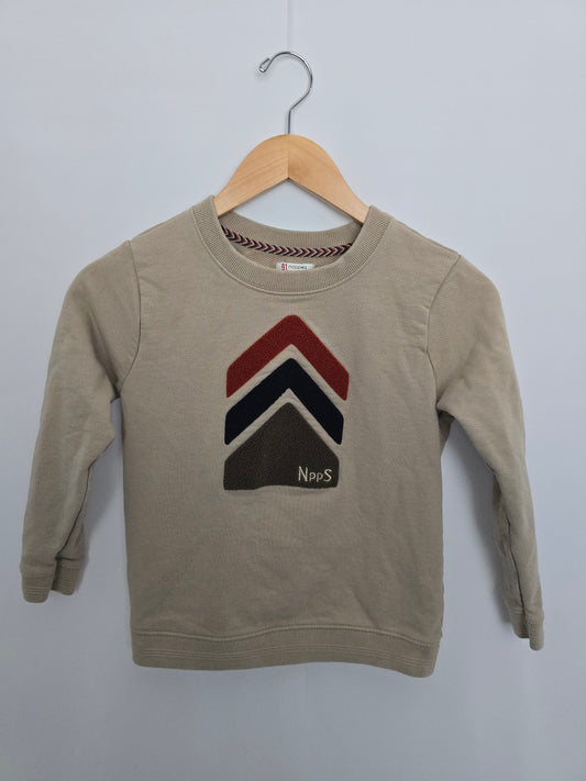 Noppies Arrowhead Crewneck • 8-9 years