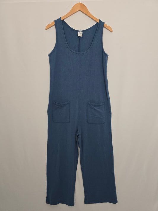 Smash & Tess Slate Blue Saturday Romper • Small
