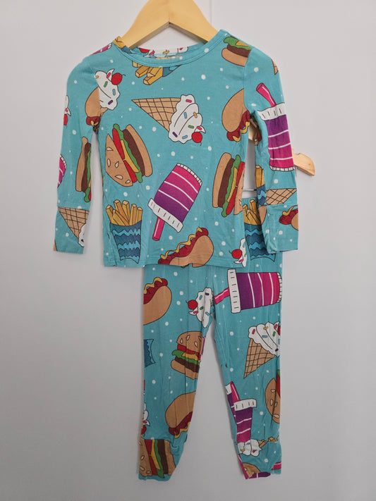 Posh Peanut Fast Food Pajama Set • 18-24 months
