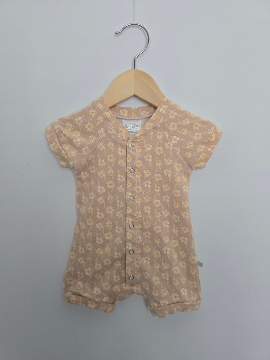 Jax & Lennon In Bloom Shortie Lounge Suit • 0-6 months