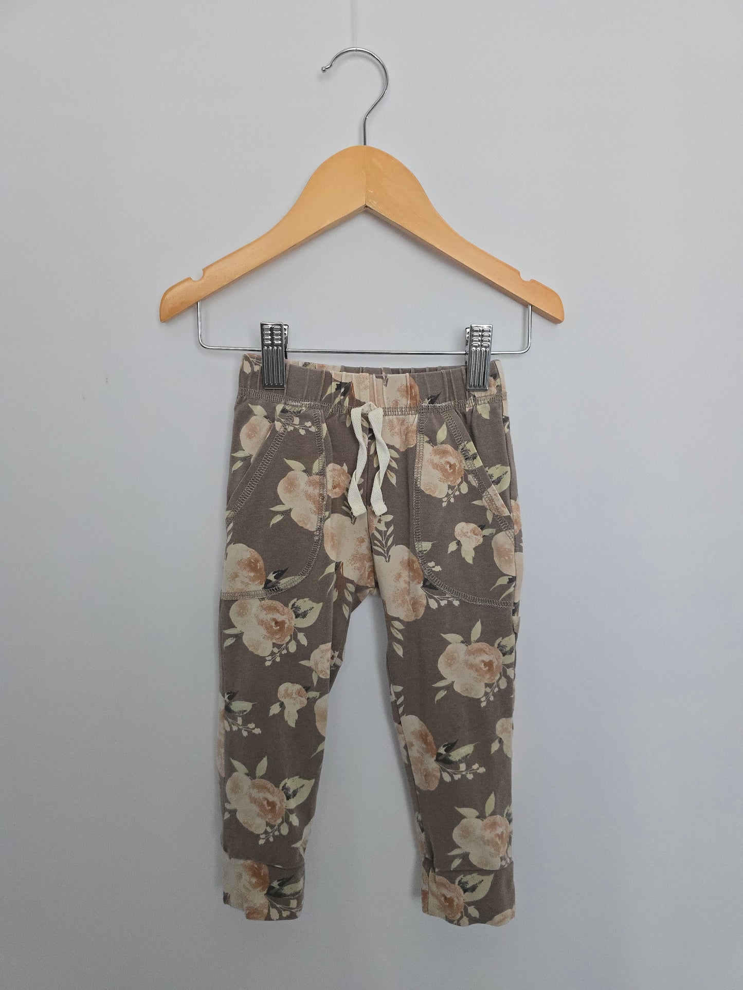 Jax & Lennon Floral Lounge Pants • 12-18 months