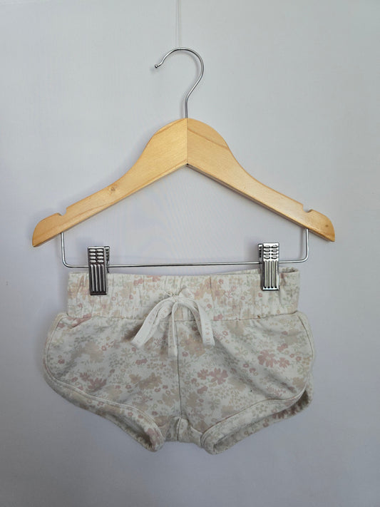 Jamie Kay Cream Floral Shorties • 3 years