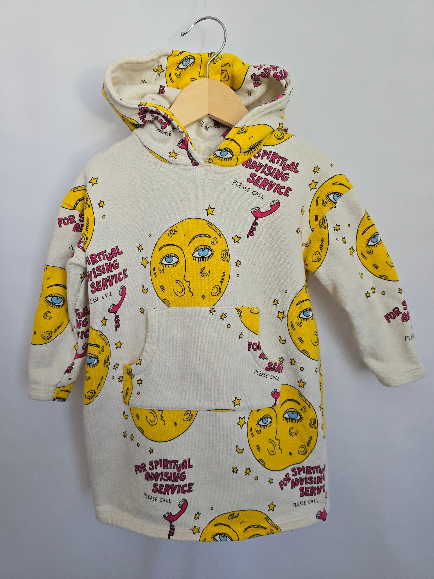 Mini Rodini Spiritual Advising Service Hoodie • 3-4 years