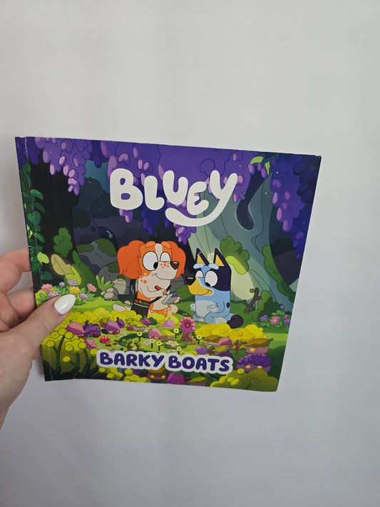 Bluey Barky Boats • Softcover Book