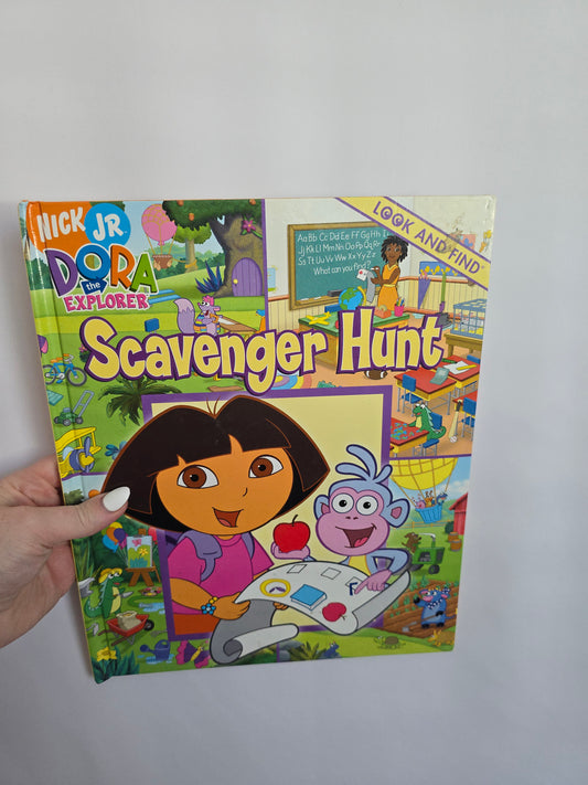 Look & Find Large Dora The Explorer • Hardcover Book