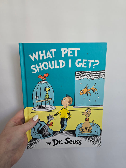 What Pet Should I Get? • Hardcover Book