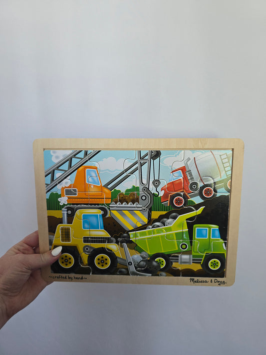 Melissa & Doug Vehicles Puzzle