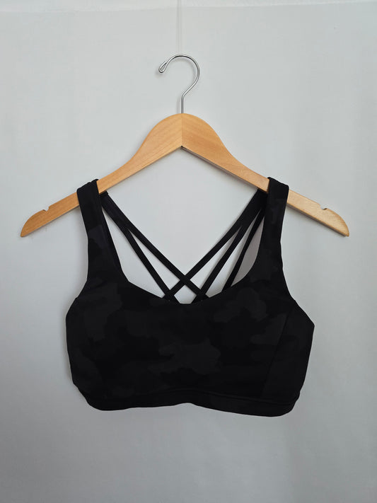 Lululemon Free To Be Surene Light Support Camo C/D Cup • Medium 8