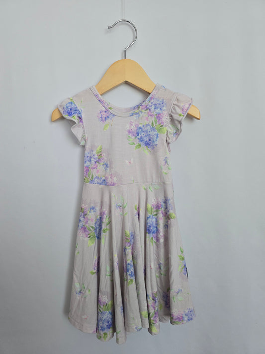 Belan J Lilac Floral Dress • 18-24 months