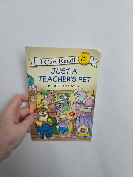 Just A Teachers Pet - I Can Read • Softcover Book