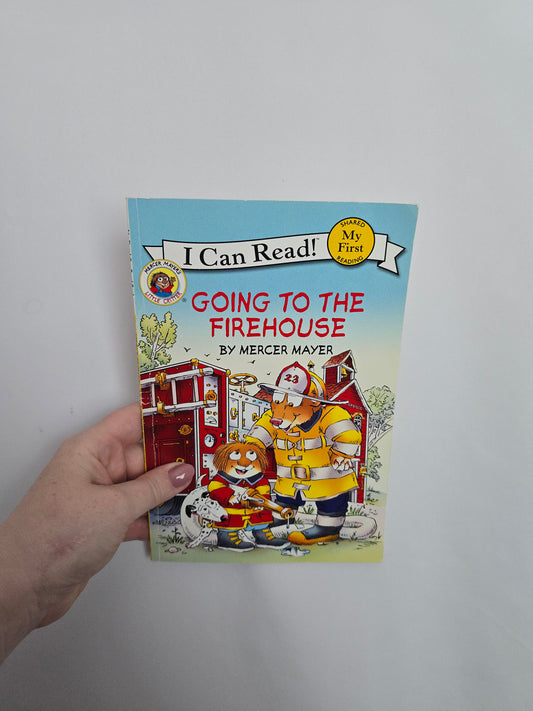 Going To The Firehouse - I Can Read • Softcover Book