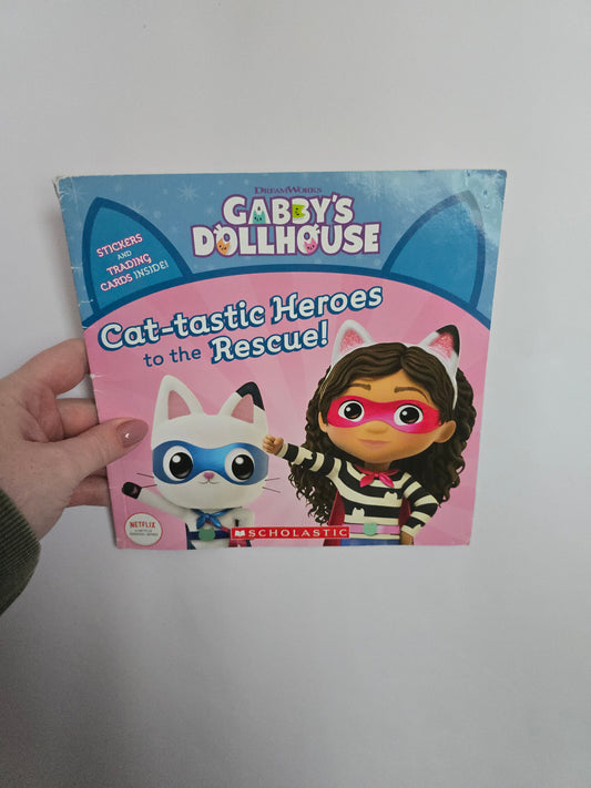 Gabby's Dollhouse Cat-tastic Heroes To The Rescue • Softcover Book
