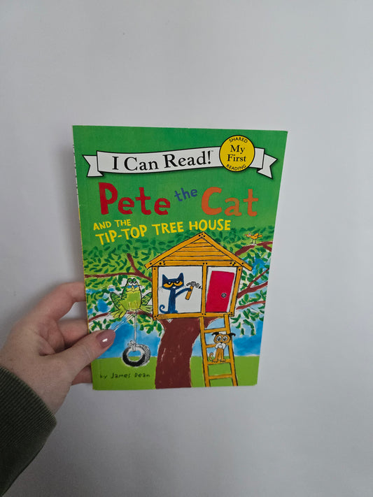 Pete The Cat & The Tip-Top Tree House - I Can Read • Softcover Book
